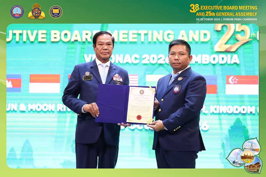 ឯកឧត្តមសន្តិបណ្ឌិត នេត សាវឿន អញ្ជើញបំពាក់មេដាយកិត្តិយស និង ប័ណ្ណសរសើរជូនប្រធាន VECONAC និងថ្នាក់ដឹកនាំសមាគមបណ្តាប្រទេសជាសមាជិក - Image 33