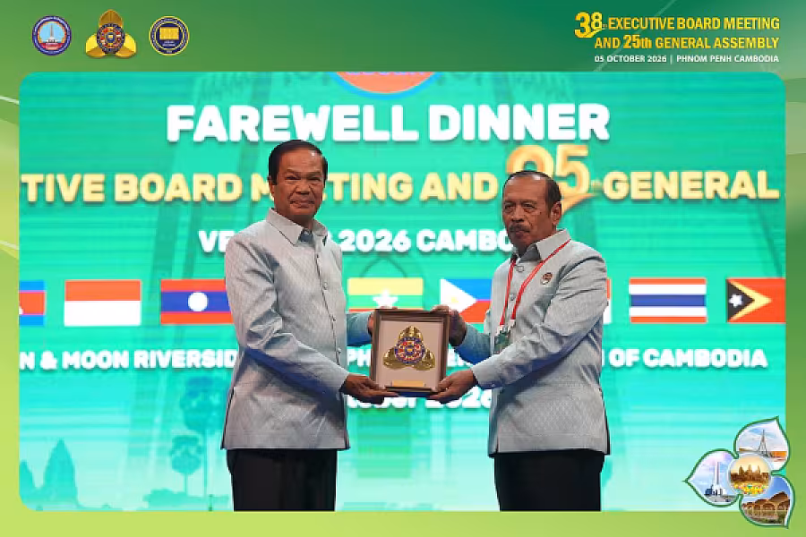 ឯកឧត្តម គន់ គីម អញ្ជើញជាអធិបតីក្នុងពិធីជប់លៀងជូនប្រតិភូVECONAC  - Image 14