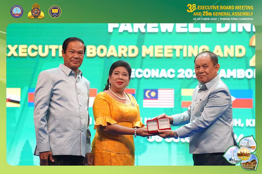 ឯកឧត្តម គន់ គីម អញ្ជើញជាអធិបតីក្នុងពិធីជប់លៀងជូនប្រតិភូVECONAC  - Image 19