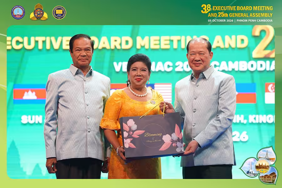 ឯកឧត្តម គន់ គីម អញ្ជើញជាអធិបតីក្នុងពិធីជប់លៀងជូនប្រតិភូVECONAC  - Image 20