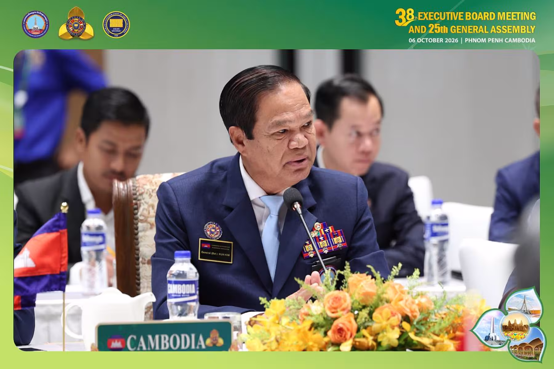 ឯកឧត្តម គន់ គីម អញ្ជើញក្នុងពិធីចុះហត្ថលេខាលើកិច្ចសហប្រតិបត្តិការជាមួយសមាគមអតីតយុទ្ធជនវៀតណាម