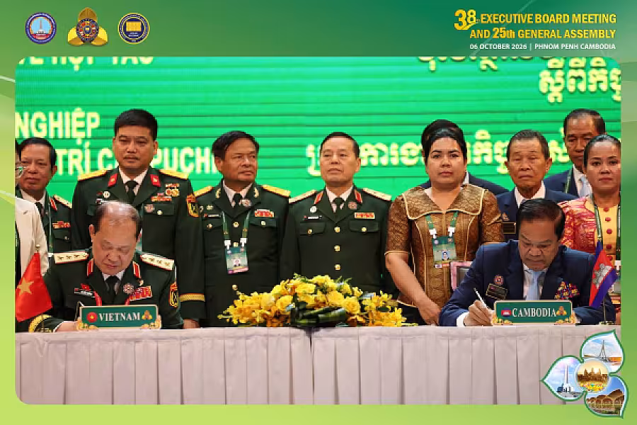 ឯកឧត្តម គន់ គីម អញ្ជើញក្នុងពិធីចុះហត្ថលេខាលើកិច្ចសហប្រតិបត្តិការជាមួយសមាគមអតីតយុទ្ធជនវៀតណាម - Image 14