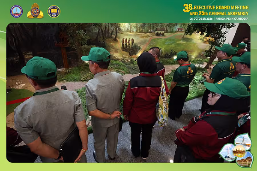 លោកជំទាវ គីម ចាន់ឌី គន់ គីម អញ្ជើញដឹកនាំ ប្រតិភូ VECONAC ទស្សនា វិមានឈ្នះឈ្នះ - Image 10