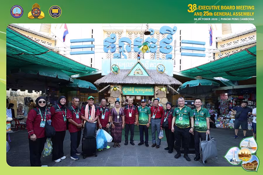 លោកជំទាវ គឹង ចាន់ឌី គន់ គីម អញ្ជើញដឹកនាំ ប្រតិភូ VECONAC ទស្សនាផ្សារធំថ្មី - Image 15