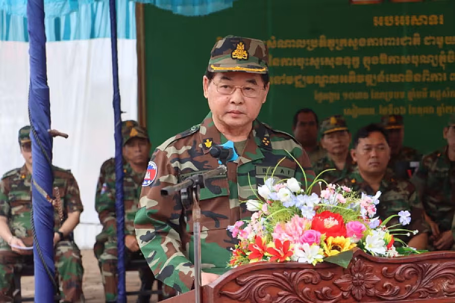 ឯកឧត្តម ឃឹម ប៊ុនសុង អញ្ជើញជួបសំណេះសំណាល និងនាំយកអំណោយជូនយោធិនពិការ ២៧០គ្រួសារ - Image 2