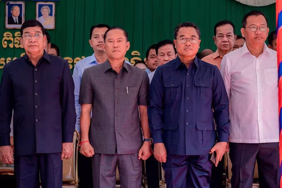 ឯកឧត្តម ជា វ៉ាន់ដេត អញ្ជើញចុះជួបសំណេះសំណាលជាមួយអតីតយុទ្ធជន និងនិវត្តជន ៩៥៧នាក់នៅខេត្តតាកែវ - Image 4