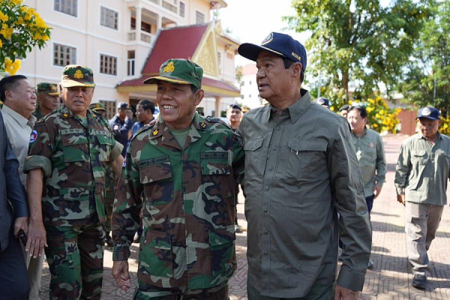 អំណោយរបស់សម្តេចបវរធិបតី ហ៊ុន ម៉ាណែត និងលោកជំទាវបណ្ឌិត ត្រូវបានឯកឧត្តម នូ ស៊ីថា នាំយកទៅប្រគល់ជូនវីរកងទ័ព នៅខេត្តប៉ៃលិន - Image 3