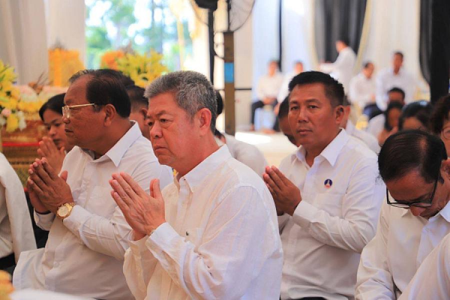 ឯកឧត្ដម គួច ចំរើន បានអញ្ជើញចូលរួមបុណ្យគម្រប់៧ថ្ងៃ លោកព្រឹន្ទបាលទោ រិន វាសនា - Image 3