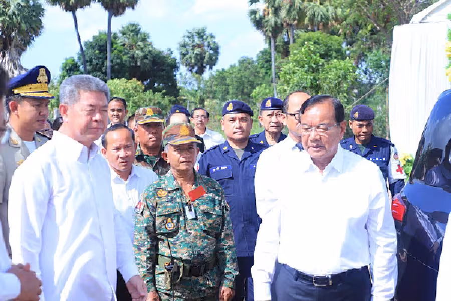 ឯកឧត្តម ប្រាក់ សុខុន បានអញ្ជើញចូលរួមបុណ្យគម្រប់ខួប៧ថ្ងៃរបស់លោកព្រឹន្ទបាលទោ រិន វាសនា - Image 2