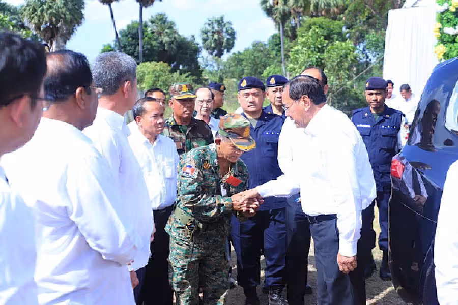 ឯកឧត្តម ប្រាក់ សុខុន បានអញ្ជើញចូលរួមបុណ្យគម្រប់ខួប៧ថ្ងៃរបស់លោកព្រឹន្ទបាលទោ រិន វាសនា - Image 3