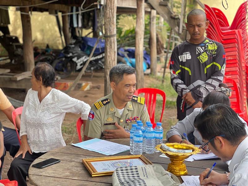  ស.អ.ក. ខេត្តក្រចេះ នាំយកថវិកាបេឡាមរណសង្គ្រោះជូនគ្រួសារអតីតយុទ្ធជន មួយគ្រួសារ  - Image 3