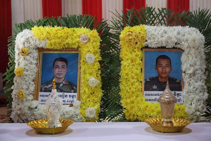 ឯកឧត្តម គន់ គីម អញ្ជើញនាំយកថវិការបស់សម្តេចធិបតី ហ៊ុន ម៉ាណែត ជូនគ្រួសារសពយុទ្ធជនពលី  - Image 8