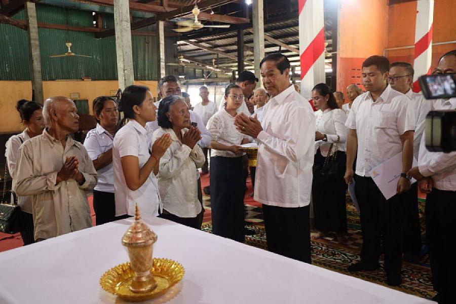 ឯកឧត្តម គន់ គីម អញ្ជើញនាំយកថវិការបស់សម្តេចធិបតី ហ៊ុន ម៉ាណែត ជូនគ្រួសារសពយុទ្ធជនពលី  - Image 10