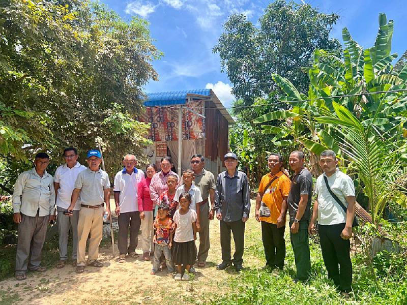 សម្តេចកិត្តិព្រឹទ្ធបណ្ឌិត ប៊ុន រ៉ានី ហ៊ុនសែន បានផ្តល់ការសាងសង់ផ្ទះ១ខ្នង ជូនយុទ្ធជនសមរភូមិមុខដែលជួបការលំបាក - Image 5