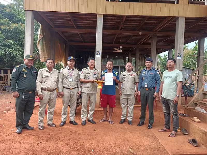 ស.អ.ក ខេត្តត្បូងឃ្មុំ នាំយកថវិកាបេឡាមរណសង្គ្រោះជូនគ្រួសារសពអតីតយុទ្ធជន៤គ្រួសារ - Image 3