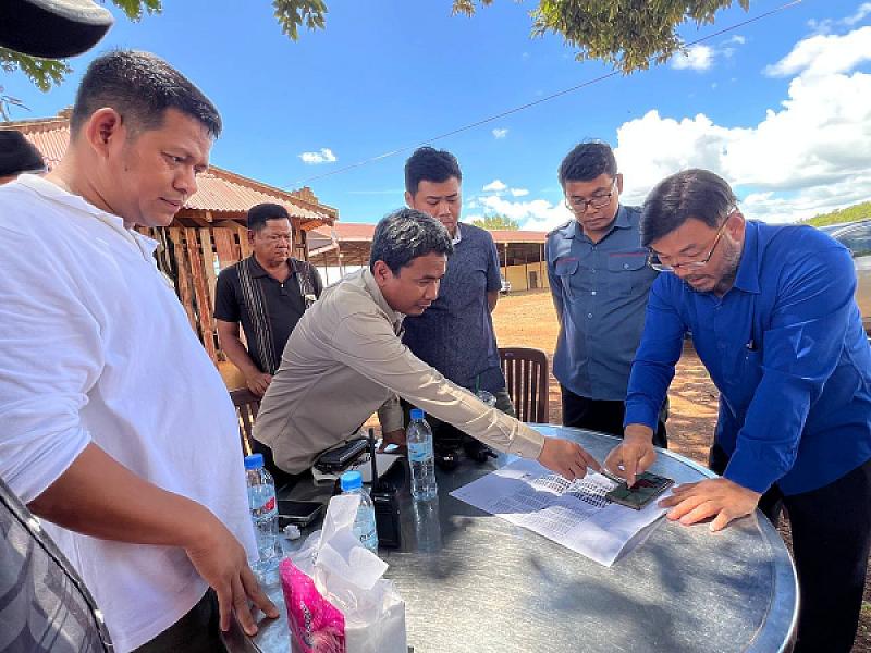 ស.អ.ក ខេត្តបាត់ដំបង ចុះពិនិត្យដីសម្បទានសង្គមកិច្ច និងហេដ្ឋារចនាសម័្ពន្ធ ជូនអតីតយុទ្ធជន - Image 2