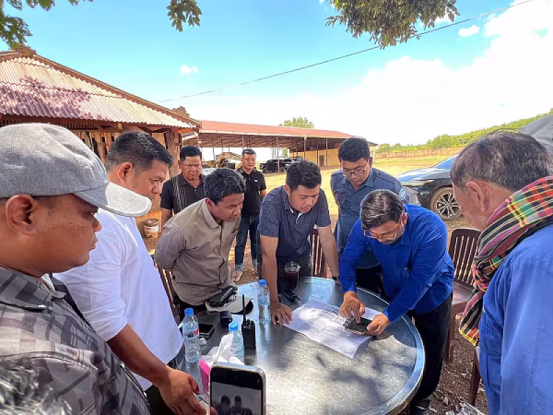 ស.អ.ក ខេត្តបាត់ដំបង ចុះពិនិត្យដីសម្បទានសង្គមកិច្ច និងហេដ្ឋារចនាសម័្ពន្ធ ជូនអតីតយុទ្ធជន - Image 3