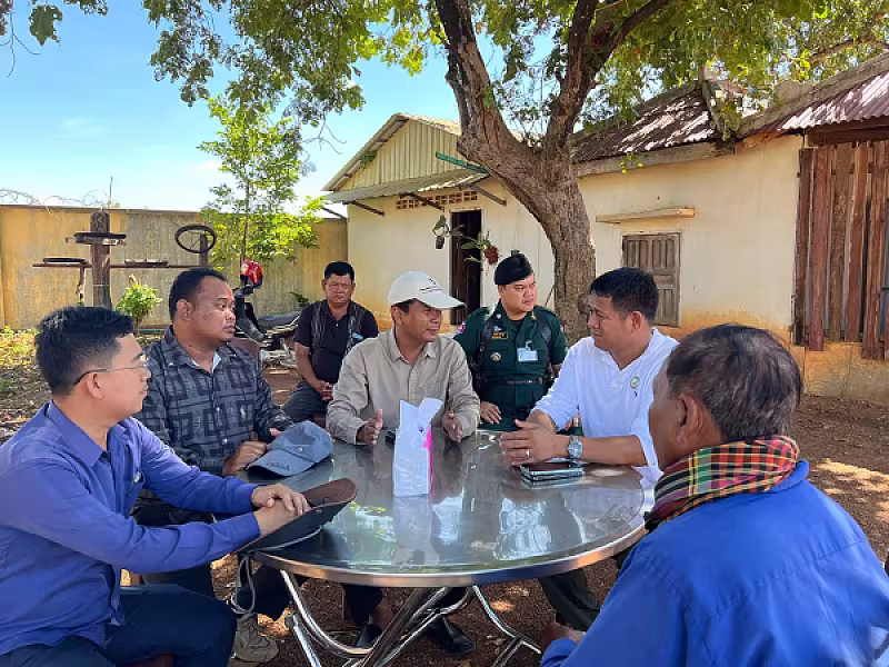 ស.អ.ក ខេត្តបាត់ដំបង ចុះពិនិត្យដីសម្បទានសង្គមកិច្ច និងហេដ្ឋារចនាសម័្ពន្ធ ជូនអតីតយុទ្ធជន - Image 5