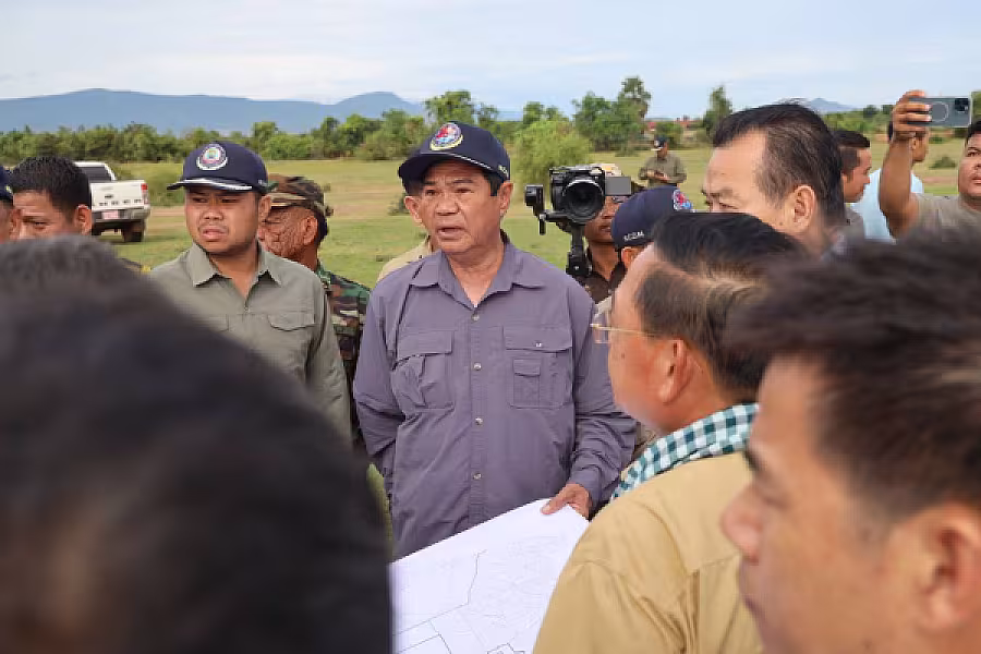 ឯកឧត្តមកិត្តិសង្គហបណ្ឌិត គន់ គីម ចុះពិនិត្យរៀបចំដីសម្បទានសង្គមកិច្ចសម្រាប់សាងសង់ផ្ទះជូនអតីតយុទ្ធជន - Image 2