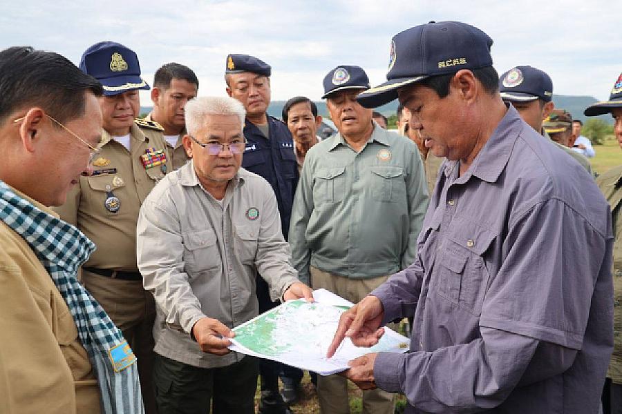 ឯកឧត្តមកិត្តិសង្គហបណ្ឌិត គន់ គីម ចុះពិនិត្យរៀបចំដីសម្បទានសង្គមកិច្ចសម្រាប់សាងសង់ផ្ទះជូនអតីតយុទ្ធជន - Image 3