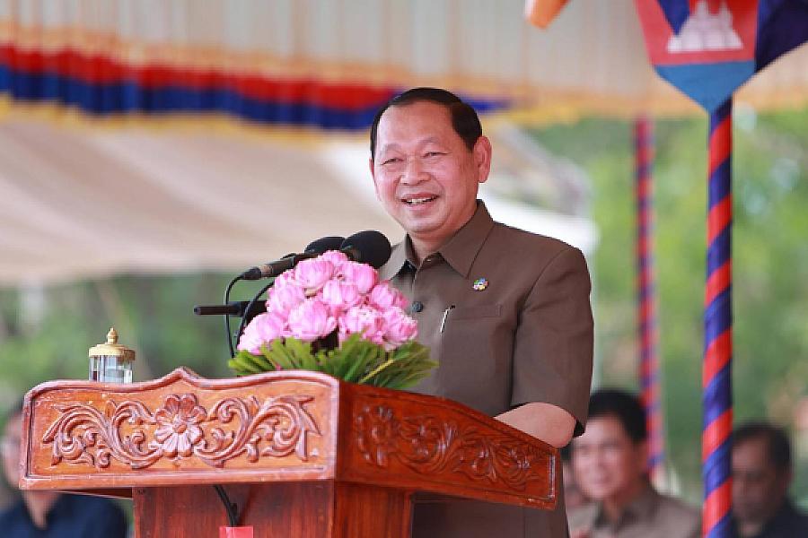 ឯកឧត្តម ឆាយ ប្ញទ្ធិសែន រដ្ឋមន្រ្តីក្រសួងអភិវឌ្ឍន៍ជនបទ បានឧបត្ថម្ភថវិកា ៤០ លានរៀល ដើម្បីរៀបចំមហាសន្និបាតវិសាមញ្ញទូទាំងប្រទេសតំណាងសមាគមអតីតយុទ្ធជកម្ពុជា