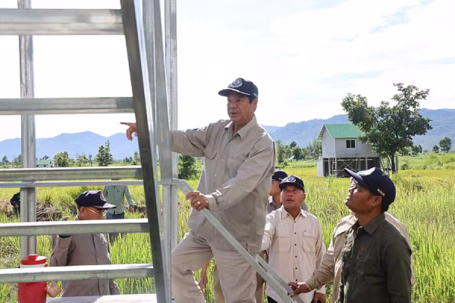 ឯកឧត្តមកិត្តិសង្គហបណ្ឌិត គន់ គីម ចុះពិនិត្យការរស់នៅ និងជីវភាពអតីតយុទ្ធជន នៅភូមិប៊ុនរ៉ានីសែនជ័យដំណាក់ទ្រយឹង - Image 10