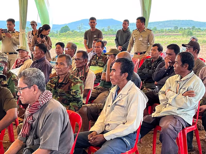 អតីតយុទ្ធជន ៤០គ្រួសារ ចាប់ឆ្នោតដើម្បីត្រៀមទទួលអំណោយផ្ទះ និងដី ពីសម្តេចធិបតី ហ៊ុន ម៉ាណែត នាស្អែកនេះ - Image 7