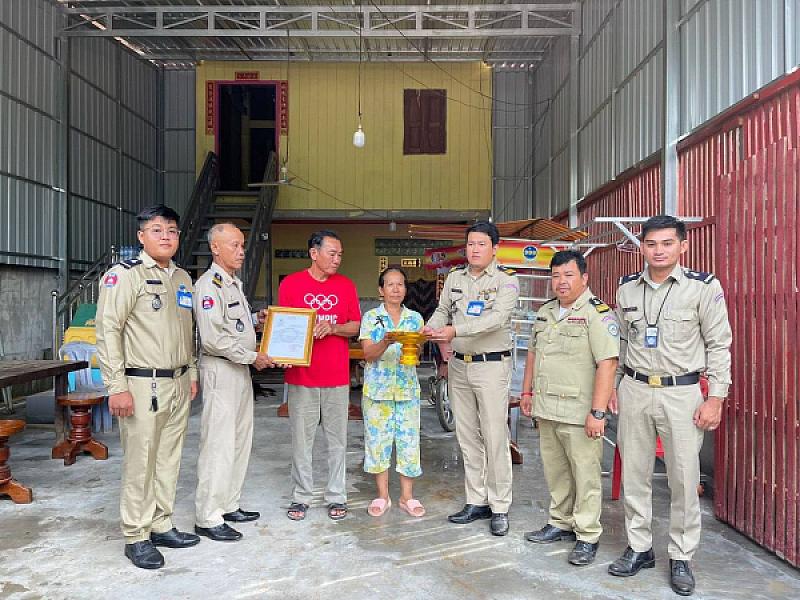 ស.អ.ក ខេត្តត្បូងឃ្មុំ នាំយកថវិកាបេឡាមរណសង្គ្រោះជូនគ្រួសារសពអតីតយុទ្ធជនចំនួន ២គ្រួសារ  - Image 2