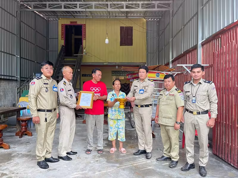 ស.អ.ក ខេត្តត្បូងឃ្មុំ នាំយកថវិកាបេឡាមរណសង្គ្រោះជូនគ្រួសារសពអតីតយុទ្ធជនចំនួន ២គ្រួសារ  - Image 2