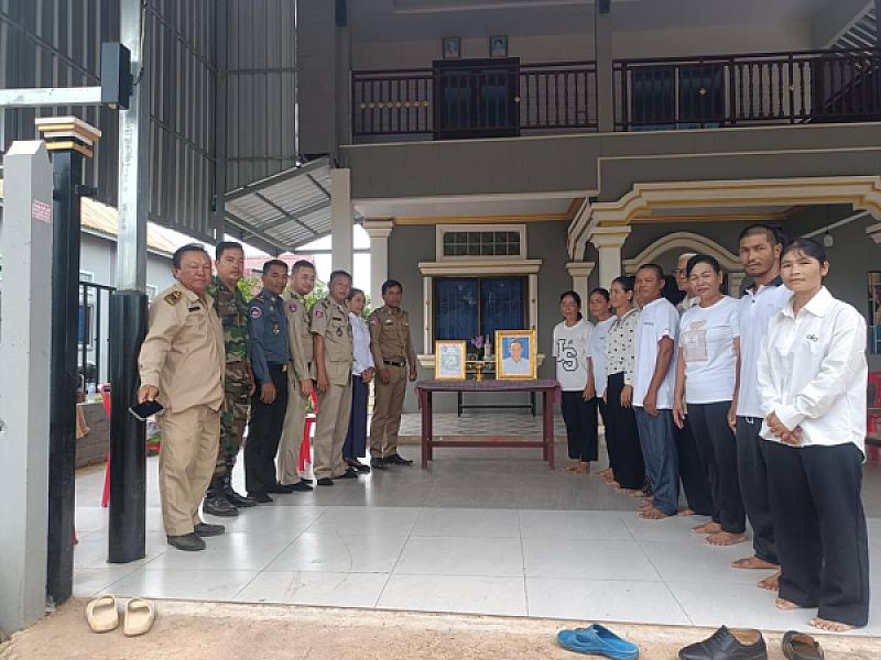 ស.អ.ក ខេត្តបន្ទាយមានជ័យ នាំយកថវិកាបេឡាមរណសង្គ្រោះប្រគល់ជូនគ្រួសារសពអតីតយុទ្ធជនចំនួន ២ គ្រួសារ - Image 2