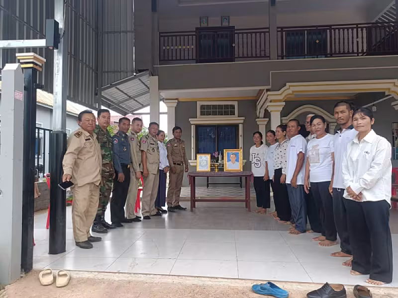 ស.អ.ក ខេត្តបន្ទាយមានជ័យ នាំយកថវិកាបេឡាមរណសង្គ្រោះប្រគល់ជូនគ្រួសារសពអតីតយុទ្ធជនចំនួន ២ គ្រួសារ - Image 2