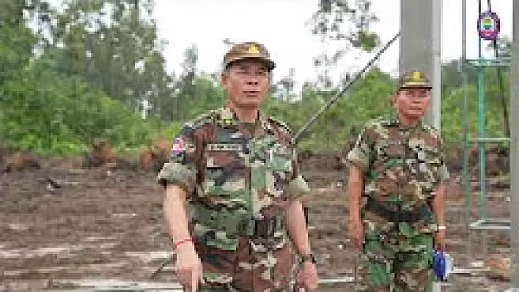 ទីស្នាក់ការសមាគមអតីតយុទ្ធជនកម្ពុជាខេត្តព្រះសីហនុដំណើរការសាងសង់បាន៣៥%ហើយ