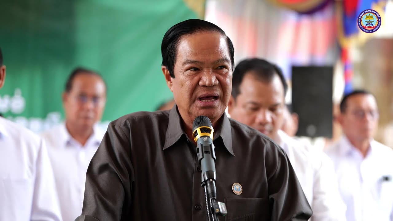 ប្រសាសន៍៖ ឯកឧត្តមកិត្តិសង្គហបណ្ឌិត គន់ គីម ថ្លែងសំណេះសំណាល និងសួរសុខទុក្ខបងប្អូនអតីតយុទ្ធជន