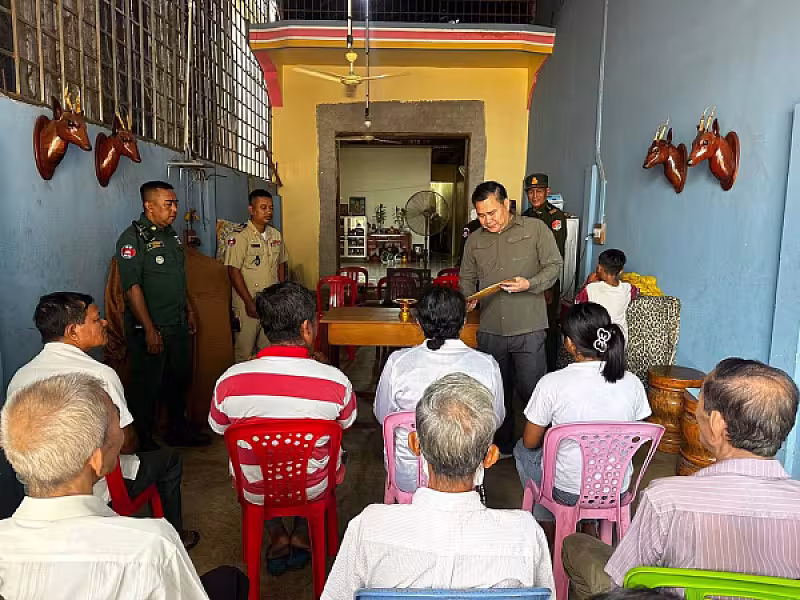 ស.អ.ក ខេត្តកំពង់ចាម នាំយកថវិកាបេឡាមរណសង្គ្រោះជូនគ្រួសារសពអតីតយុទ្ធជនមួយគ្រួសារនៅស្រុកព្រៃឈរ - Image 3