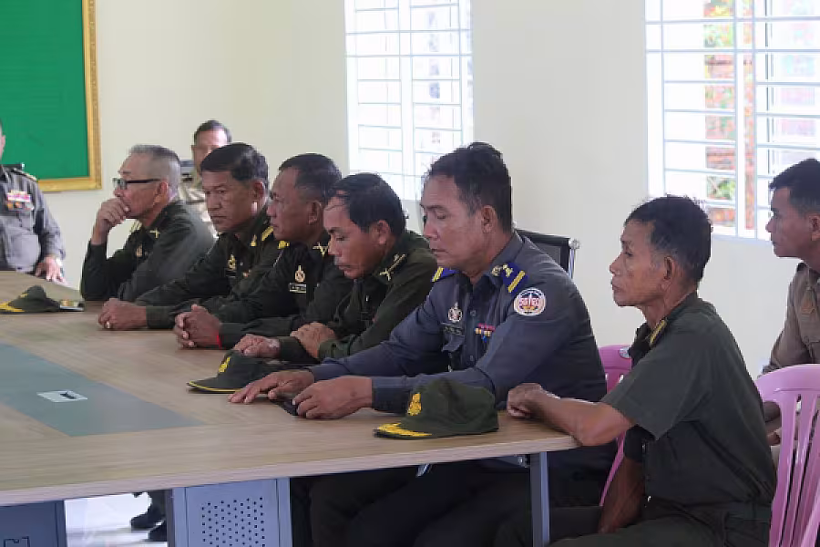 ស.អ.ក ខេត្តកំពង់ឆ្នាំង ប្រគល់ថវិកាបេឡាមរណសង្គ្រោះជូនដល់គ្រួសារសពអតីតយុទ្ធជនចំនួន ៤គ្រួសារ  - Image 8