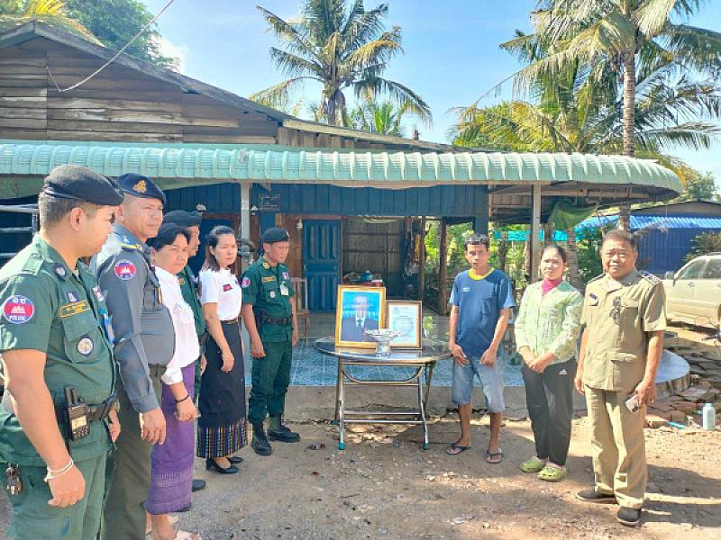 ស.អ.ក ខេត្តបន្ទាយមានជ័យ នាំយកថវិកាបេឡាមរណសង្គ្រោះជូនដល់គ្រួសារសពអតីតយុទ្ធជនចំនួន ២គ្រួសារ - Image 2