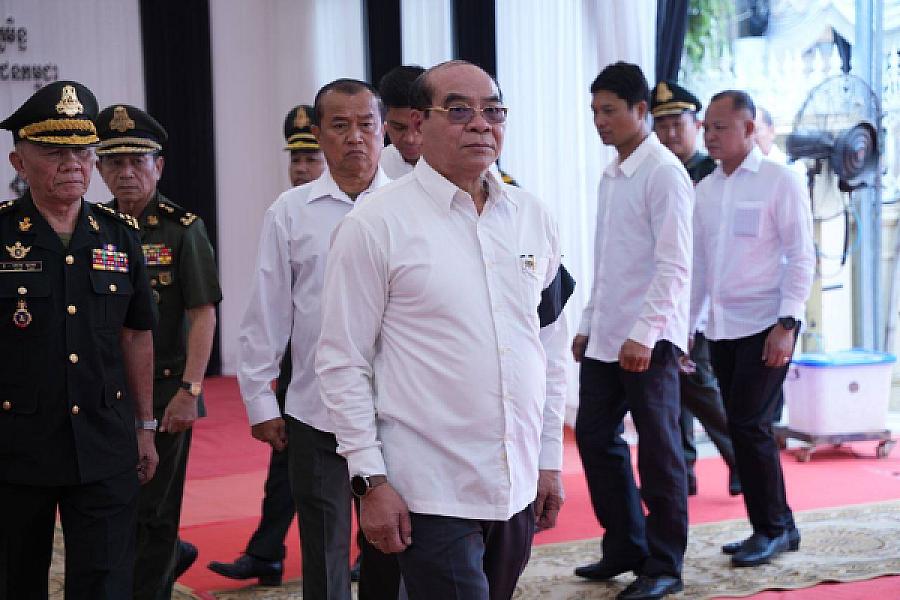 ឯកឧត្តម ឧត្តមសេនីយ៍ឯក សៀក សុជាតិ បានដឹកនាំគណៈប្រតិភូ អញ្ជើញគោរពវិញ្ញាណក្ខន្ធសព ឯកឧត្តម ឧត្តមសេនីយ៍ឯក ច័ន្ទ លំផាត់ - Image 2