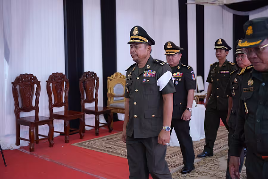 ឧត្តមសេនីយ៍ទោ ចេង ផាន់ អញ្ជើញគោរពវិញ្ញាណក្ខន្ធសព ឯកឧត្តម ឧត្តមសេនីយ៍ឯក ច័ន្ទ លំផាត់ - Image 3