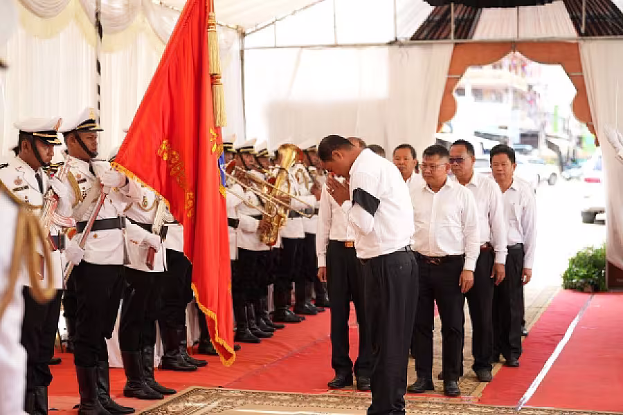 ឯកឧត្តម គីម រិទ្ធី អញ្ជើញគោរពវិញ្ញាណក្ខន្ធសព ឯកឧត្តម ឧត្តមសេនីយ៍ឯក ច័ន្ទ លំផាត់