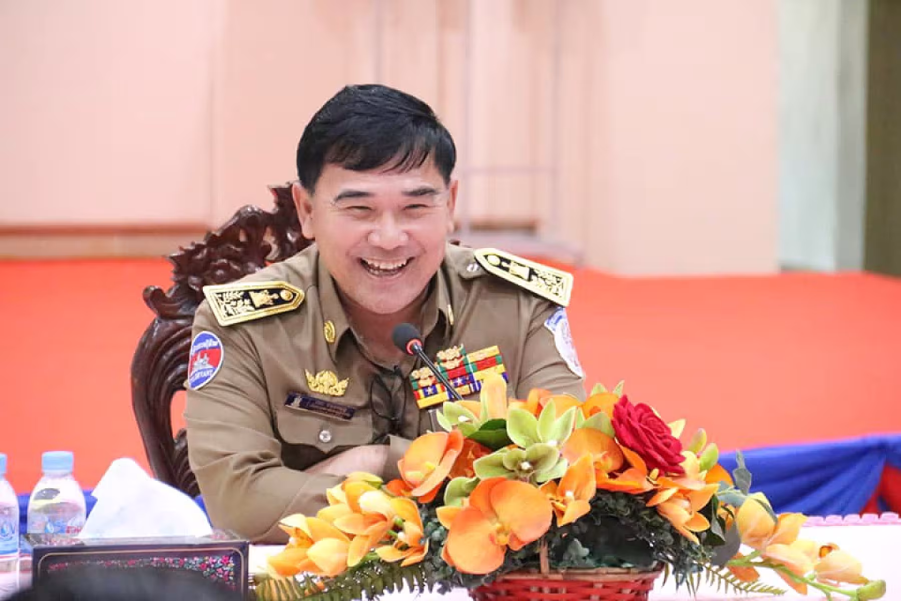 លោក ហោ ជិនវិរយុទ្ធ អភិបាលរង នៃគណៈអភិបាលខេត្តឧត្តរមានជ័យ បានចូលរួមឧបត្ថម្ភថវិកាចំនួន ៥០ម៉ឺនរៀល ដេីម្បីរៀបចំមហាសន្និបាតវិសាមញ្ញតំណាងសមាគមអតីតយុទ្ធជនកម្ពុជាទូទាំងប្រទេស