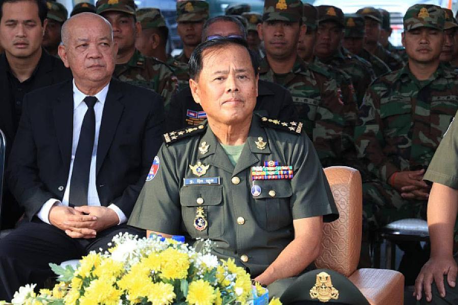 ឯកឧត្តម ឧត្តមសេនីយ៍ឯក អ៊ុក ឃ្នួច អនុរដ្ឋលេខាធិការក្រសួងការពារជាតិ បានចូលរួមឧបត្ថម្ភថវិកាចំនួន ២០០០ដុល្លារ ដេីម្បីរៀបចំមហាសន្និបាតវិសាមញ្ញតំណាងសមាគមអតីតយុទ្ធជនកម្ពុជាទូទាំងប្រទេស