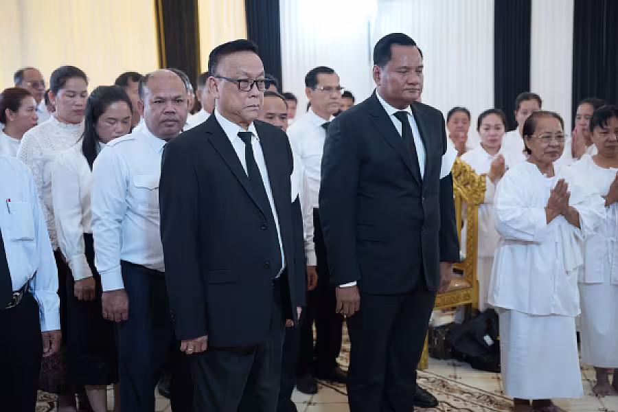 ឯកឧត្តម មាន ចាន់យ៉ាដា អញ្ជើញគោរពវិញ្ញាណក្ខន្ធសព ឯកឧត្តម ឧត្តមសេនីយ៍ឯក ច័ន្ទ លំផាត់ - Image 3