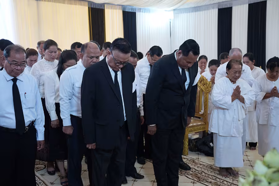 ឯកឧត្តម មាន ចាន់យ៉ាដា អញ្ជើញគោរពវិញ្ញាណក្ខន្ធសព ឯកឧត្តម ឧត្តមសេនីយ៍ឯក ច័ន្ទ លំផាត់ - Image 5