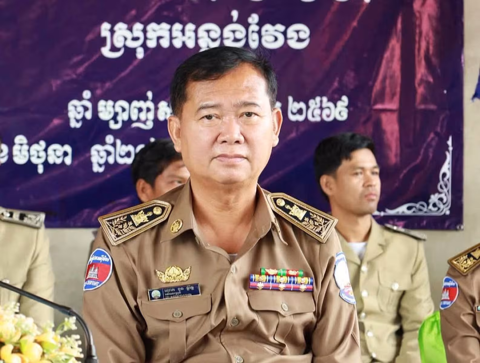 លោក ងួន ទ្ធីរិទ្ធ អភិបាល នៃគណៈអភិបាលស្រុកអន្លង់វែង បានចូលរួមឧបត្ថម្ភថវិកាចំនួន ៥០ម៉ឺនរៀល ដេីម្បីរៀបចំមហាសន្និបាតវិសាមញ្ញតំណាងសមាគមអតីតយុទ្ធជនកម្ពុជាទូទាំងប្រទេស