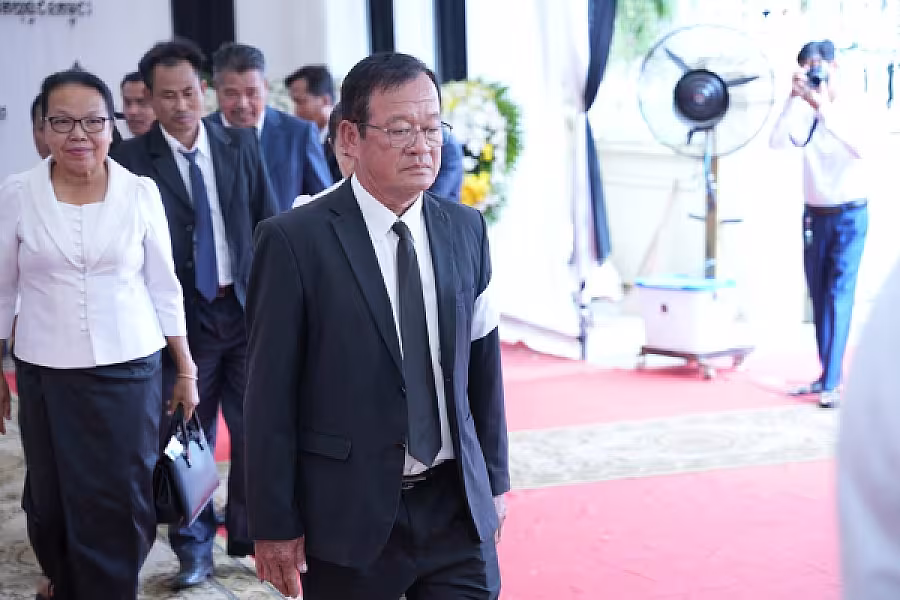 លោក ឡាយ បូរ៉ា អញ្ជើញគោរពវិញ្ញាណក្ខន្ធសព ឯកឧត្តម ឧត្តមសេនីយ៍ឯក ច័ន្ទ លំផាត់