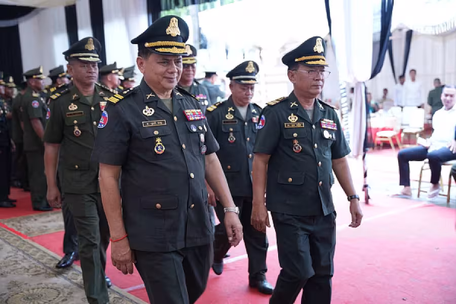 ឧត្តមសេនីយ៍ទោ សន សុផល អញ្ជើញគោរពវិញ្ញាណក្ខន្ធសព ឯកឧត្តម ឧត្តមសេនីយ៍ឯក ច័ន្ទ លំផាត់ - Image 3