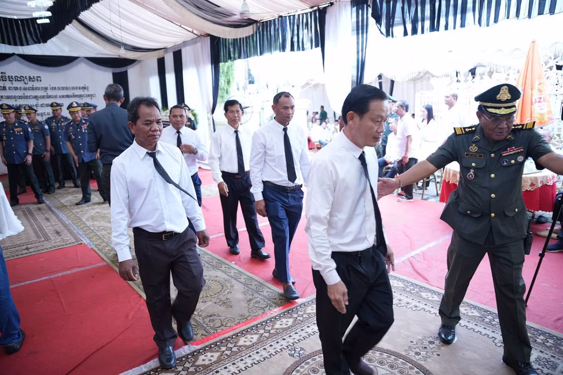 លោក លី រដ្ឋា បានដឹកនាំគណៈប្រតិភូអញ្ជើញគោរពវិញ្ញាណក្ខន្ធសព ឯកឧត្តម ឧត្តមសេនីយ៍ឯក ច័ន្ទ លំផាត់