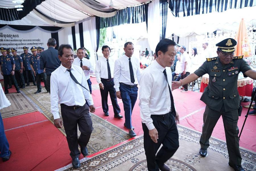 លោក លី រដ្ឋា បានដឹកនាំគណៈប្រតិភូអញ្ជើញគោរពវិញ្ញាណក្ខន្ធសព ឯកឧត្តម ឧត្តមសេនីយ៍ឯក ច័ន្ទ លំផាត់