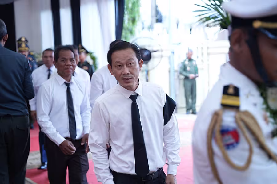 លោក លី រដ្ឋា បានដឹកនាំគណៈប្រតិភូអញ្ជើញគោរពវិញ្ញាណក្ខន្ធសព ឯកឧត្តម ឧត្តមសេនីយ៍ឯក ច័ន្ទ លំផាត់ - Image 2