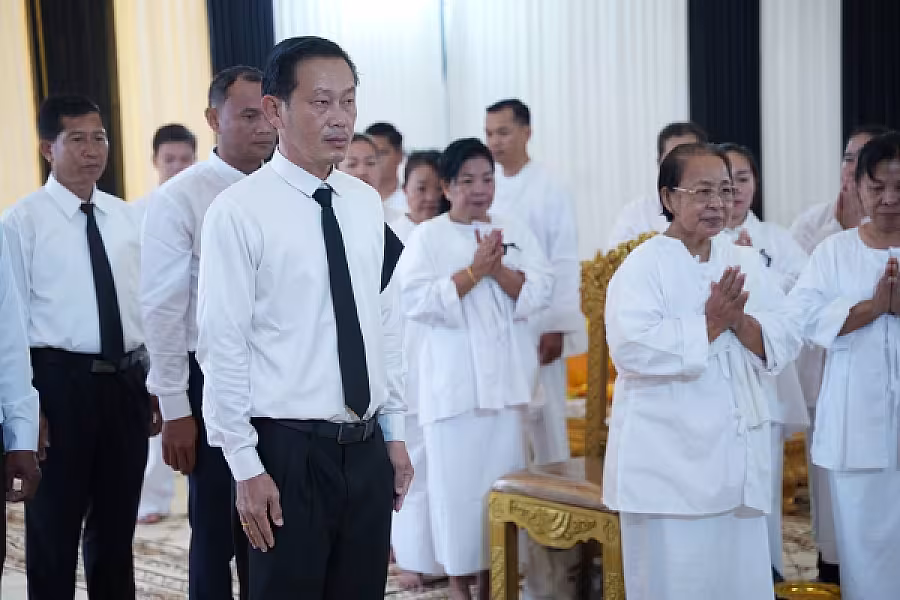 លោក លី រដ្ឋា បានដឹកនាំគណៈប្រតិភូអញ្ជើញគោរពវិញ្ញាណក្ខន្ធសព ឯកឧត្តម ឧត្តមសេនីយ៍ឯក ច័ន្ទ លំផាត់ - Image 3